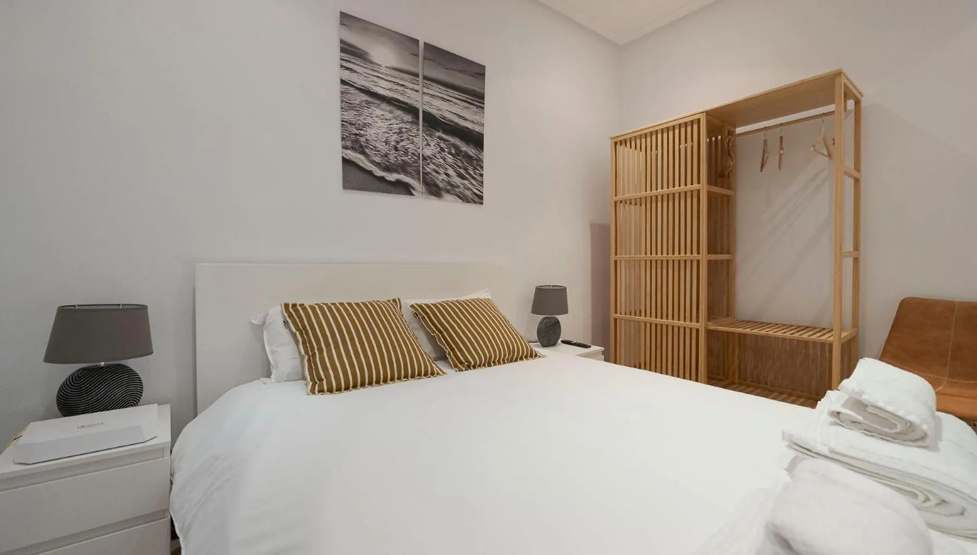 アパート Acogedor Apartamento Frente A La Playa Zurriola En サン・セバスティアン スペイン